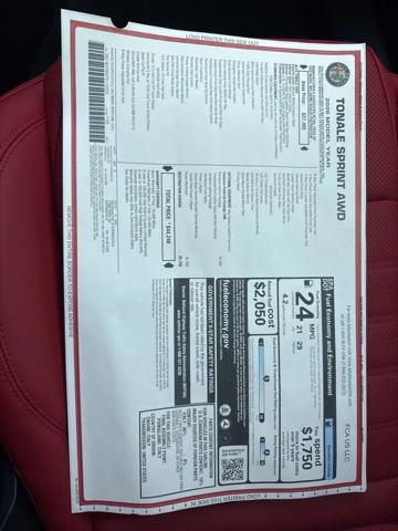 2026 Alfa Romeo Tonale Sprint AWD