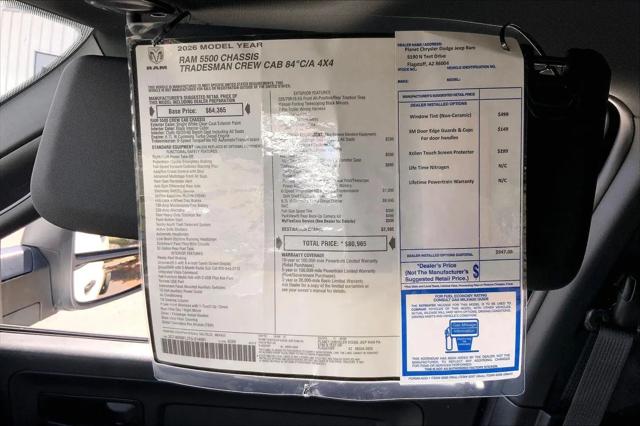 2026 Ram 5500 Tradesman/Big Horn