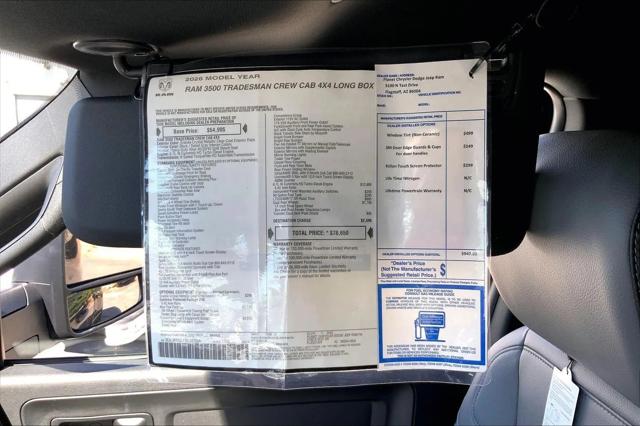 2026 Ram 3500 Tradesman Crew Cab 4x4 8' Box