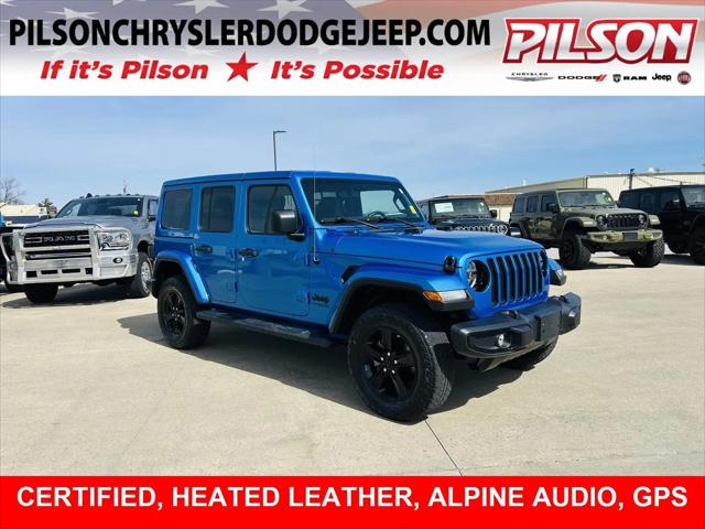 2022 Jeep Wrangler Unlimited Sahara Altitude 4x4 for sale in Mattoon, IL