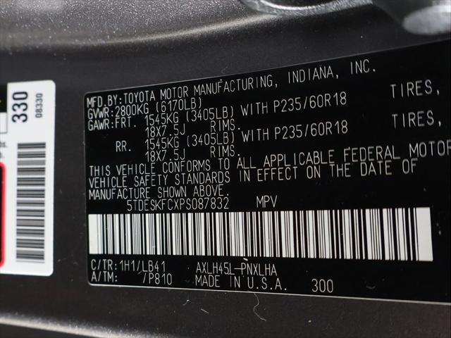 2023 Toyota Sienna Platinum