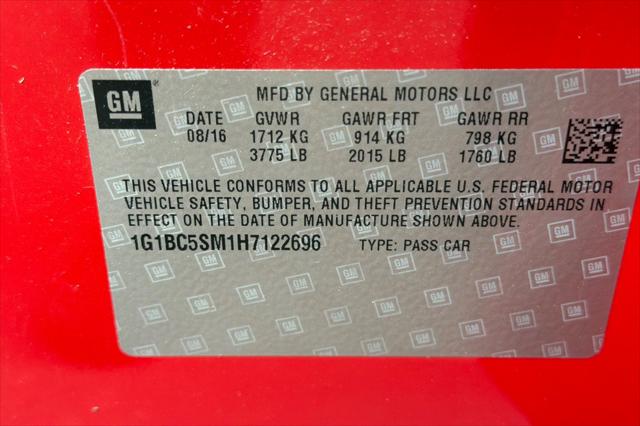 2017 Chevrolet Cruze LS Auto