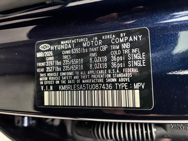 2026 Hyundai Palisade SEL 8P