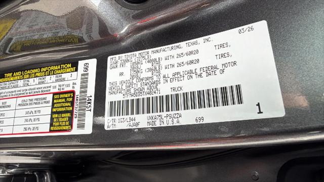 2026 Toyota Tundra 1794 Edition CrewMax 5.5' Bed