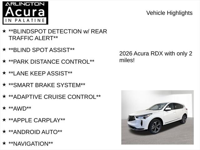 2026 Acura RDX w/Technology Package