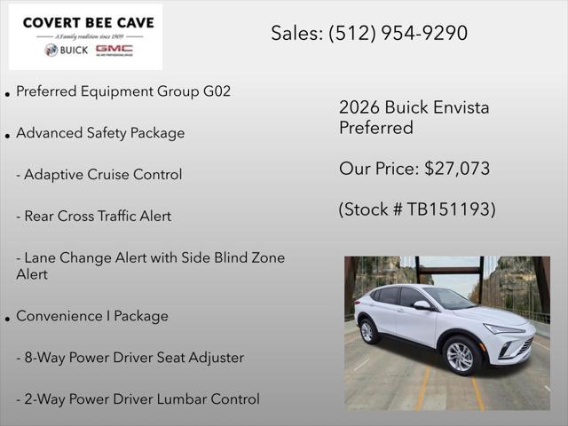 2026 Buick NV Preferred FWD