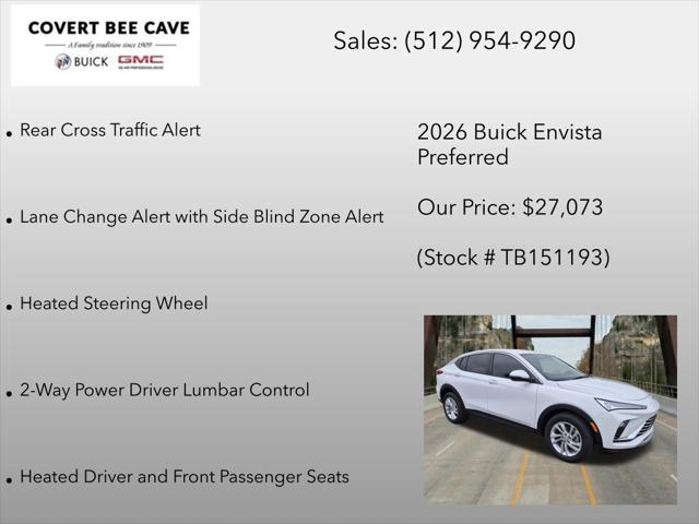 2026 Buick NV Preferred FWD