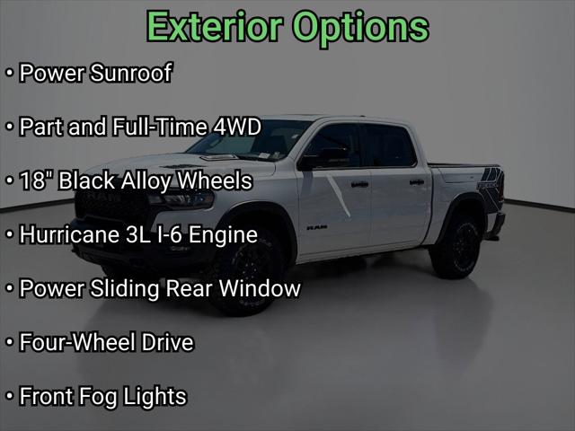 2026 Ram 1500 Rebel Crew Cab 4x4 5'7" Box
