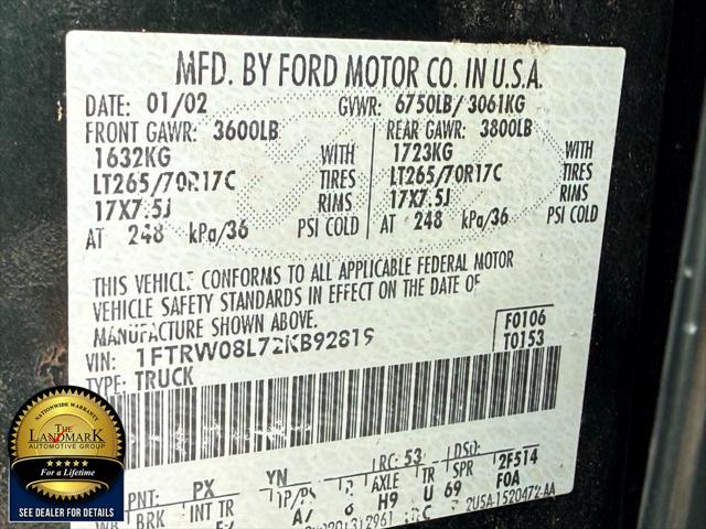 2002 Ford F-150 XLT