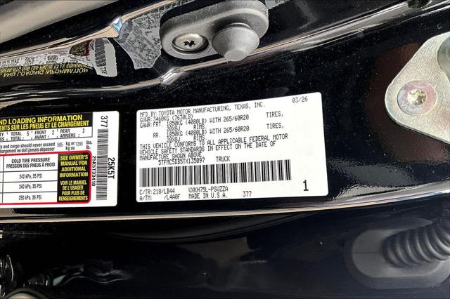 2026 Toyota Tundra 1794 Edition CrewMax 5.5' Bed