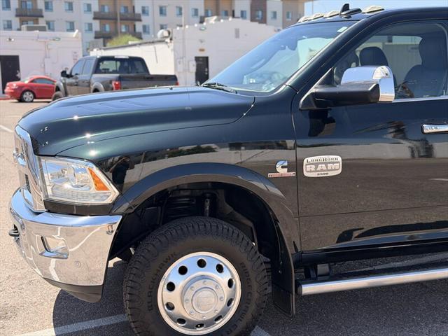 2018 Ram 3500 Laramie Longhorn Mega Cab 4x4 6'4" Box