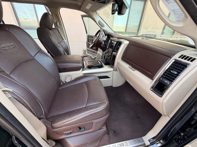 2018 Ram 3500 Laramie Longhorn Mega Cab 4x4 6'4" Box