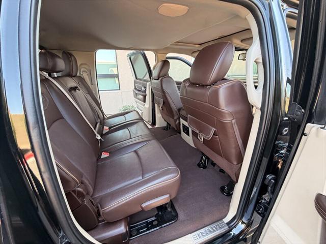 2018 Ram 3500 Laramie Longhorn Mega Cab 4x4 6'4" Box