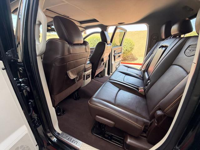 2018 Ram 3500 Laramie Longhorn Mega Cab 4x4 6'4" Box