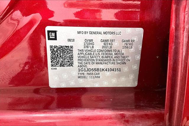 Used 2019 Chevrolet Sonic LT Auto For Sale in Millington, TN