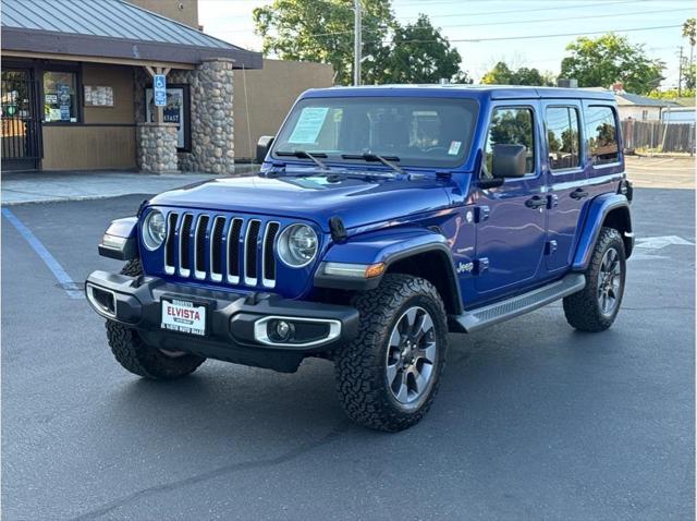 2018 Jeep Wrangler Unlimited Sahara 4x4 for sale in Modesto, CA