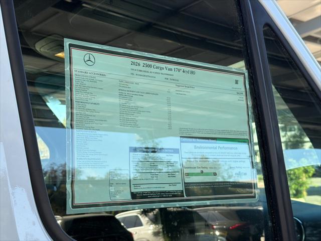 2026 Mercedes-Benz Sprinter 2500 High Roof 4-Cyl Diesel HO