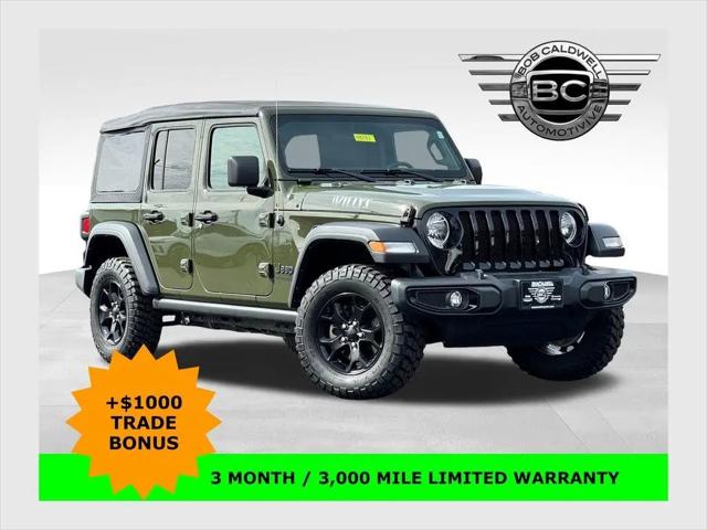 2022 Jeep Wrangler Unlimited Willys Sport 4x4 for sale in Columbus, OH