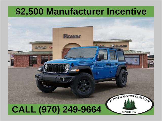 2026 Jeep Wrangler 4-Door Willys 4x4 for sale in Montrose, CO