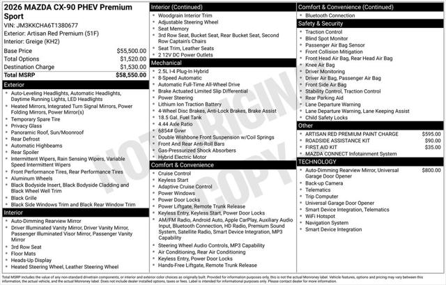 2026 Mazda X-90 Premium Sport