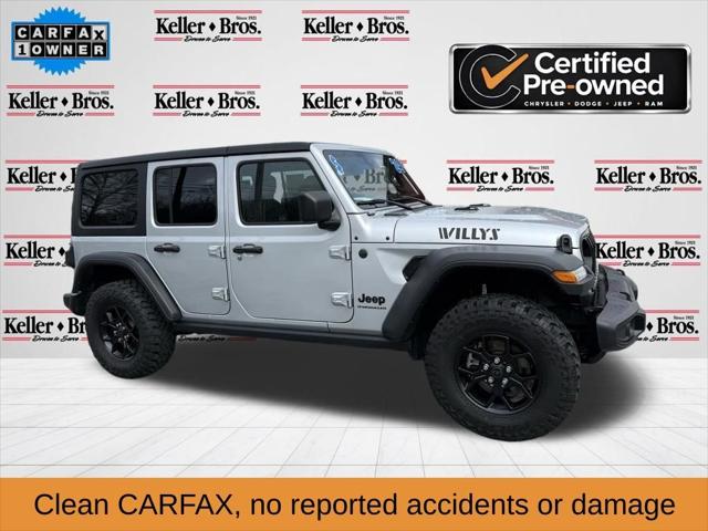2024 Jeep Wrangler 4-Door Willys 4x4 2024 Jeep Wrangler 4-Door Willys 4x4