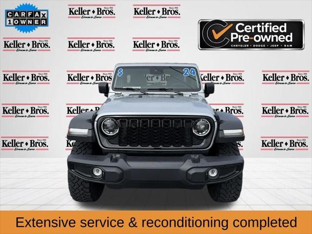 2024 Jeep Wrangler 4-Door Willys 4x4 2024 Jeep Wrangler 4-Door Willys 4x4