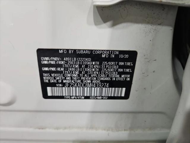 2021 Subaru Forester 2.5i