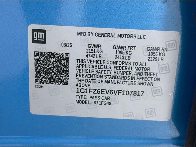 2027 Chevrolet Bolt RS FWD