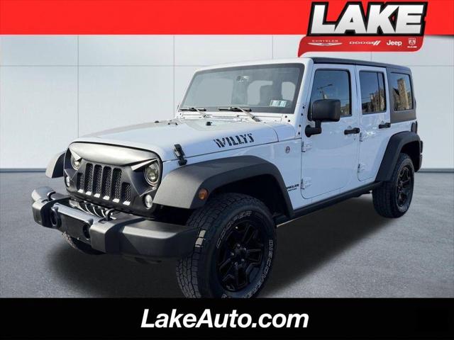 2016 Jeep Wrangler Unlimited Willys Wheeler 2016 Jeep Wrangler Unlimited Willys Wheeler