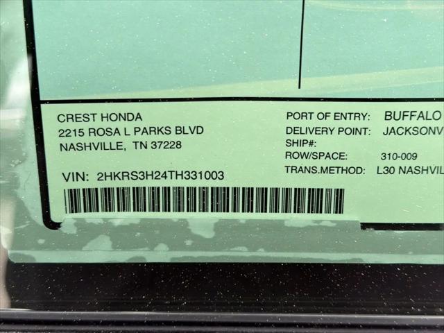 2026 Honda CR-V LX 2WD