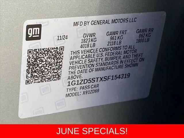 2025 Chevrolet Malibu FWD 1LT