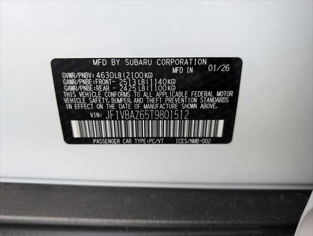 2026 Subaru WRX tS