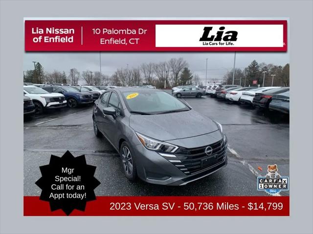 2023 Nissan Versa 1.6 SV Xtronic CVT for sale in Enfield, CT