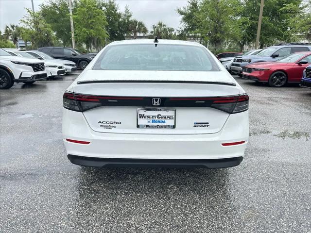 2026 Honda Accord Sedan Sport