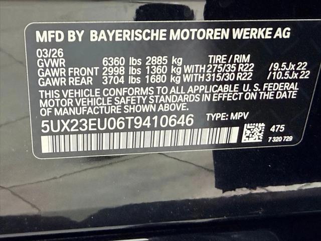 2026 BMW X5 xDrive40i