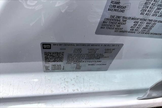 2026 Chevrolet Silverado 1500 4WD Crew Cab Short Bed Custom