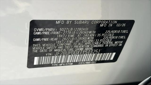 2026 Subaru Outback Limited