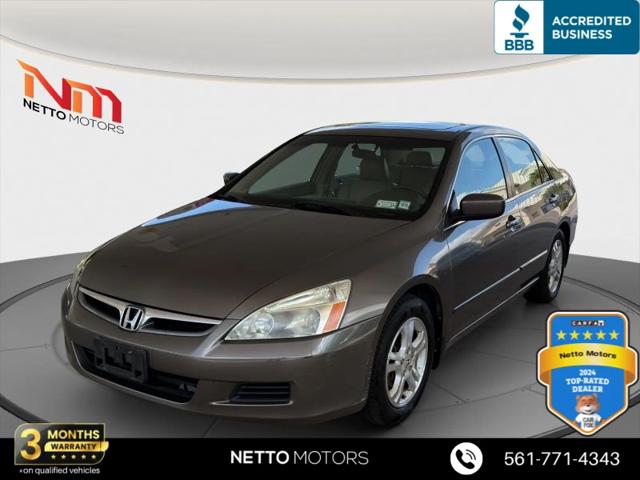 2007 Honda Accord 2.4 EX for sale in West Palm Beach, FL