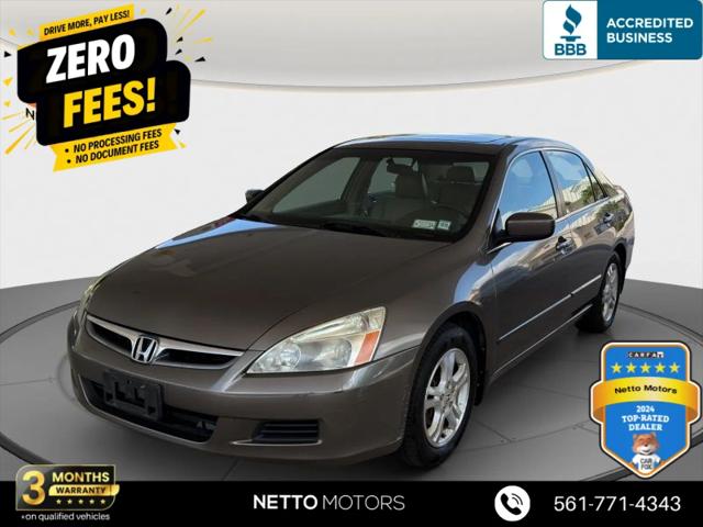 2007 Honda Accord 2.4 EX for sale in West Palm Beach, FL