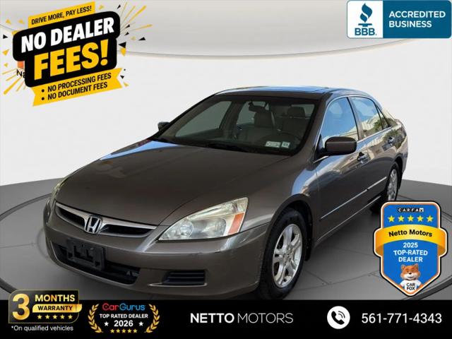 2007 Honda Accord 2.4 EX for sale in West Palm Beach, FL