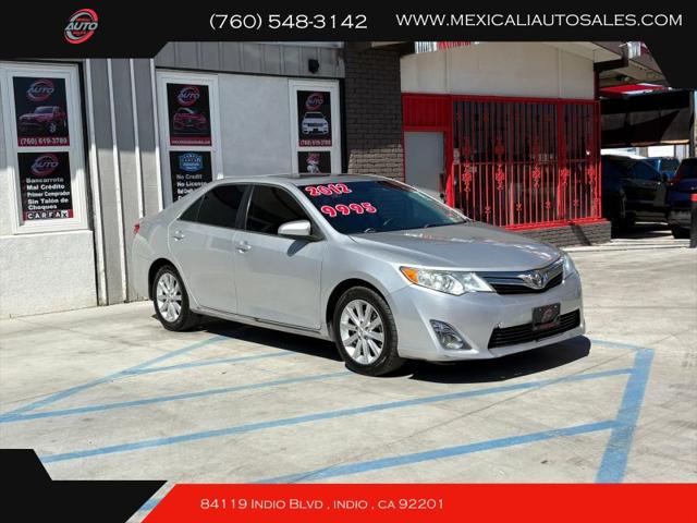 2012 Toyota Camry XLE for sale in Indio, CA