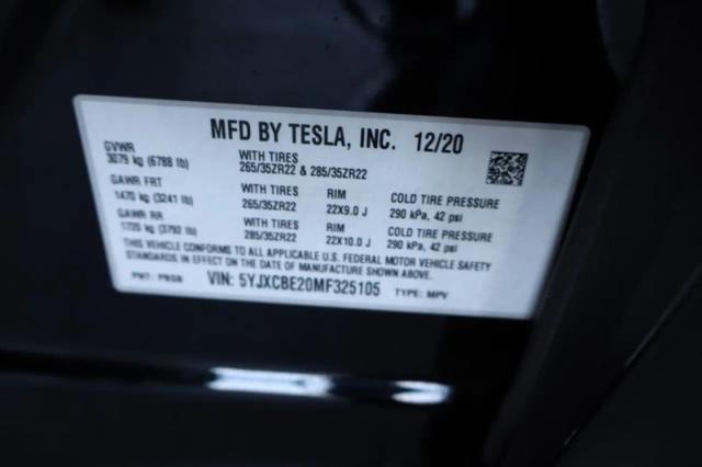 2021 Tesla Model X Long Range Plus Dual Motor All-Wheel Drive