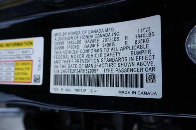 2024 Honda Civic Sport