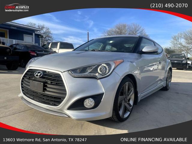 2013 Hyundai Veloster Turbo w/Blue for sale in San Antonio, TX