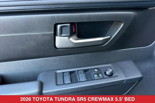2026 Toyota Tundra SR5 CrewMax 5.5' Bed