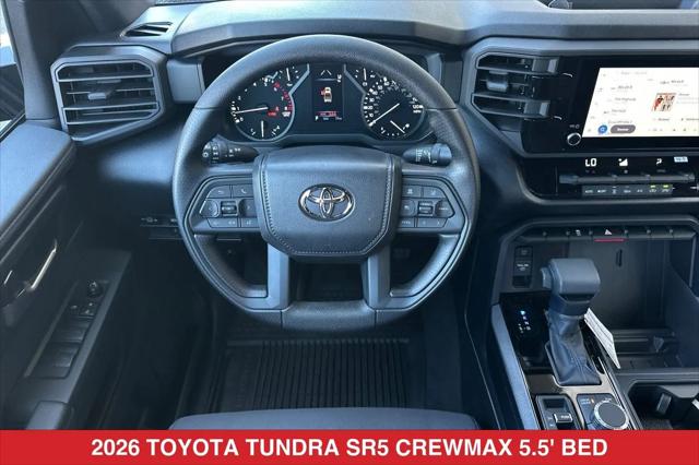 2026 Toyota Tundra SR5 CrewMax 5.5' Bed