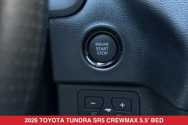 2026 Toyota Tundra SR5 CrewMax 5.5' Bed
