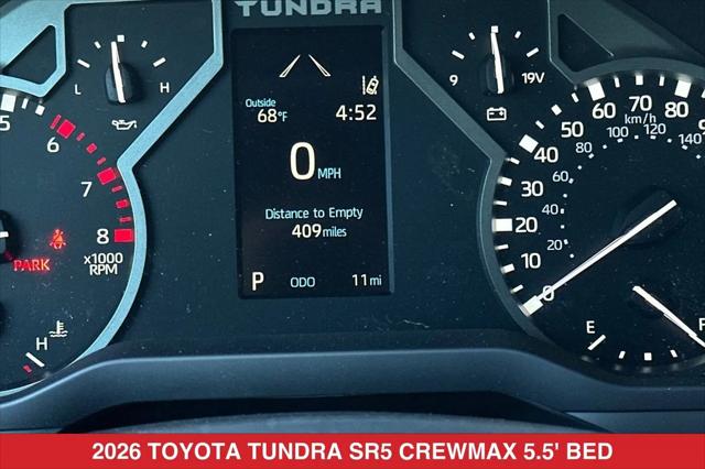 2026 Toyota Tundra SR5 CrewMax 5.5' Bed