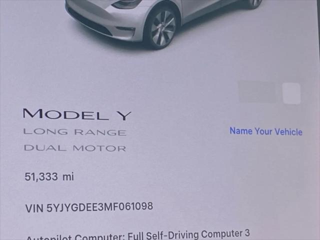 2021 Tesla Model Y Long Range Dual Motor All-Wheel Drive