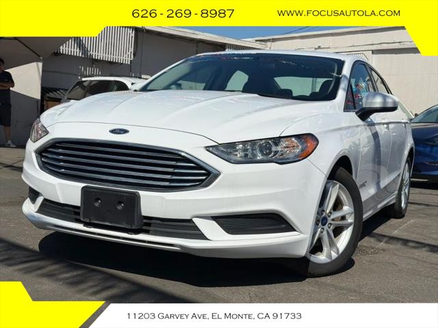 2018 Ford Fusion Hybrid S for sale in El Monte, CA